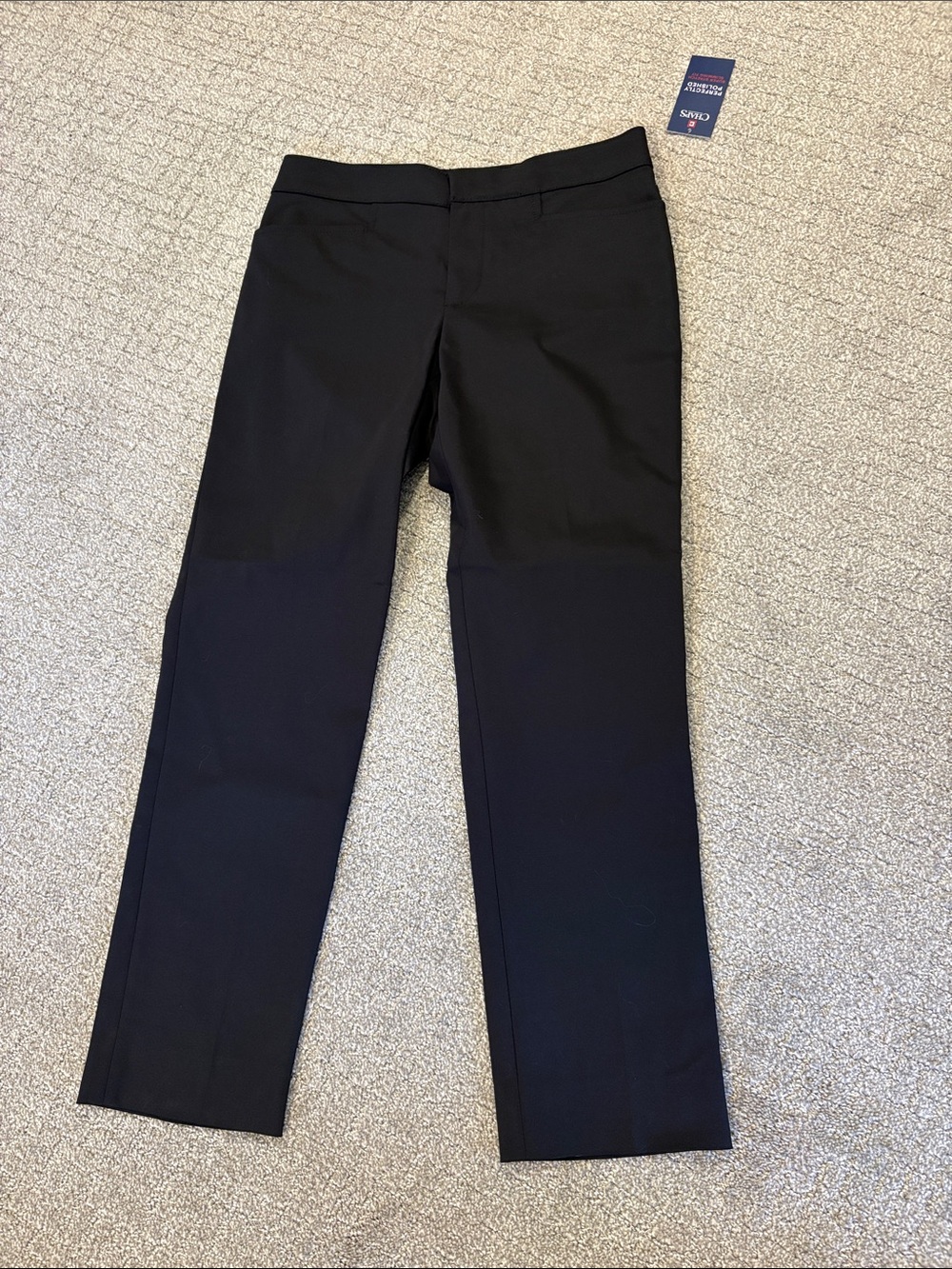 Chaps Women’s Black Straight Dress Pants (Short)